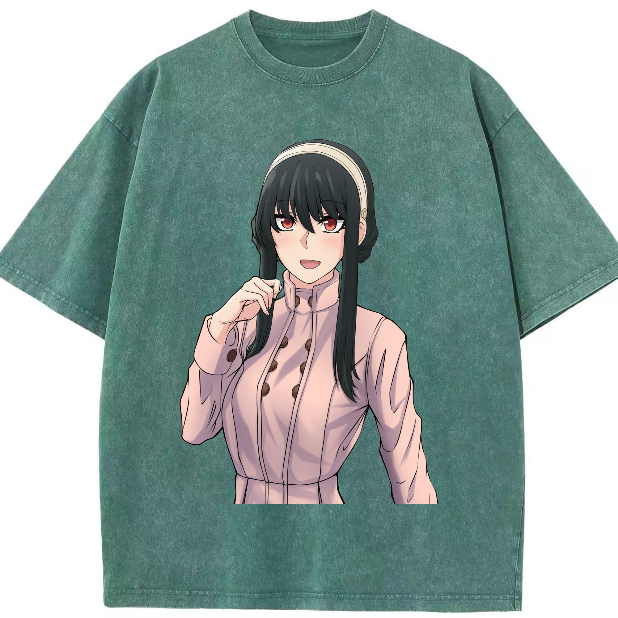 （画像用） SPY×FAMILY间谍家家酒 綿100% ヴィンテージ風 半袖Tシャツ（フロントプリント）